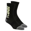 100% - Rhythm Performance Socks - Black/Yellow -Bell Helmets Store 100percent rhythm performance socks blackyellow 84085.1690490206