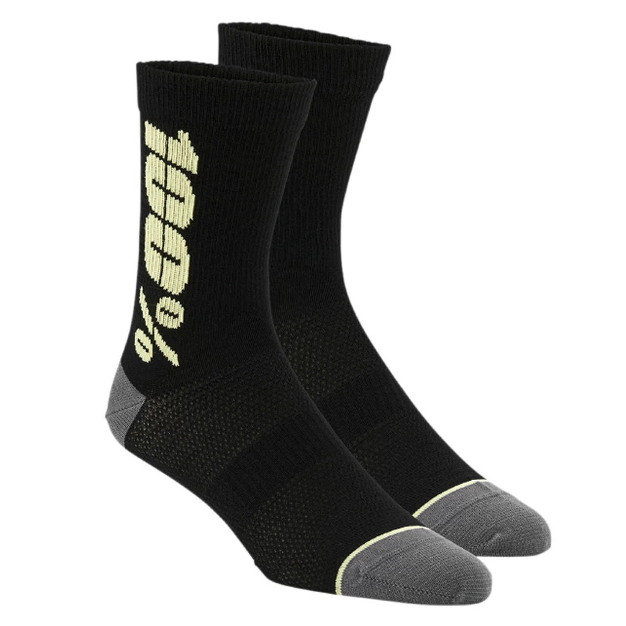100% - Rhythm Performance Socks - Black/Yellow 3 100% - Rhythm Performance Socks - Black/Yellow