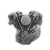 V-Twin Knucklehead Lapel Pin - Silver Patina 1 V-Twin Knucklehead Lapel Pin - Silver Patina -Bell Helmets Store 12326 87199.1668638826