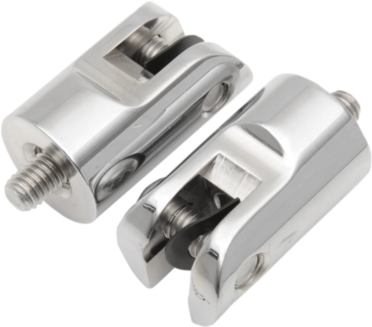 Accutronix - Footpeg Mounts - 1 1/2" Rear Peg Mounts With 3/8"-16 X 2" Mounting Bolts 3 Accutronix - Footpeg Mounts - 1 1/2" Rear Peg Mounts With 3/8"-16 X 2" Mounting Bolts