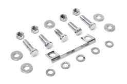 Colony - Transmission Mount Kit - Chrome Fits '65-'76 FL, '71-'76 FX