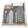 Colony - Acorn Engine Case Bolt Kit - Chrome Fits Harley FL, FX, FXD (see Desc.) -Bell Helmets Store 13538 17306.1668638830