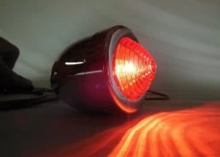 V-Twin Bullet Tail Light Marker Light - Chrome With Red Lens 13 V-Twin Bullet Tail Light Marker Light - Chrome With Red Lens -Bell Helmets Store 1379 56867.1668638845