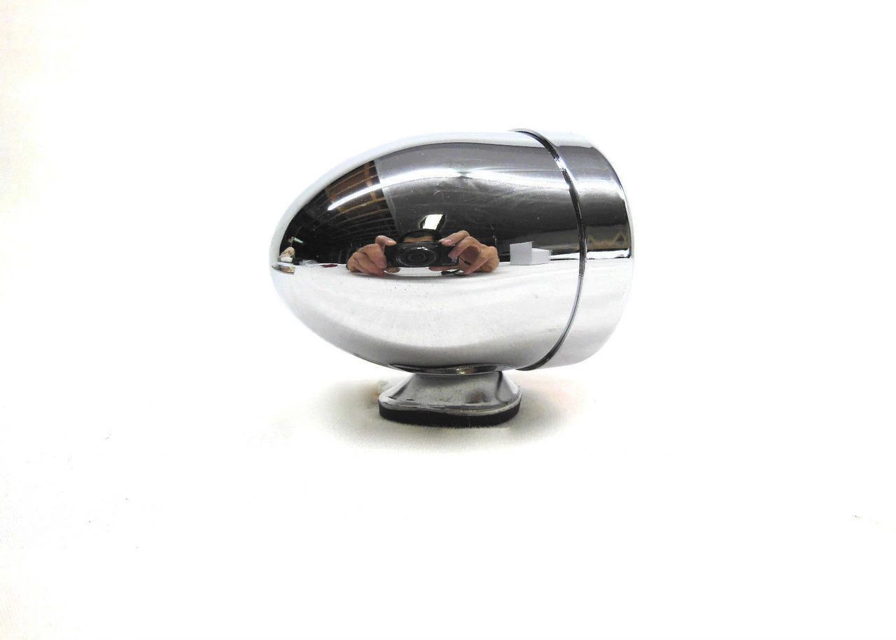 V-Twin Bullet Tail Light Marker Light - Chrome With Red Lens 6 V-Twin Bullet Tail Light Marker Light - Chrome With Red Lens - Image 4