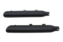V-Twin - Slash Muffler Set - Black Fits '04-'13 XL Models