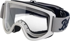 Biltwell Moto Goggles 2.0 - Script Titanium