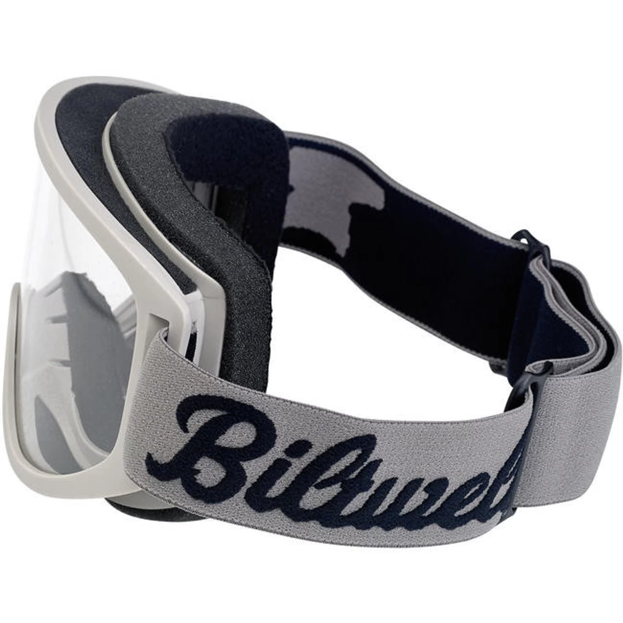 Biltwell Moto Goggles 2.0 - Script Titanium 4 Biltwell Moto Goggles 2.0 - Script Titanium - Image 2