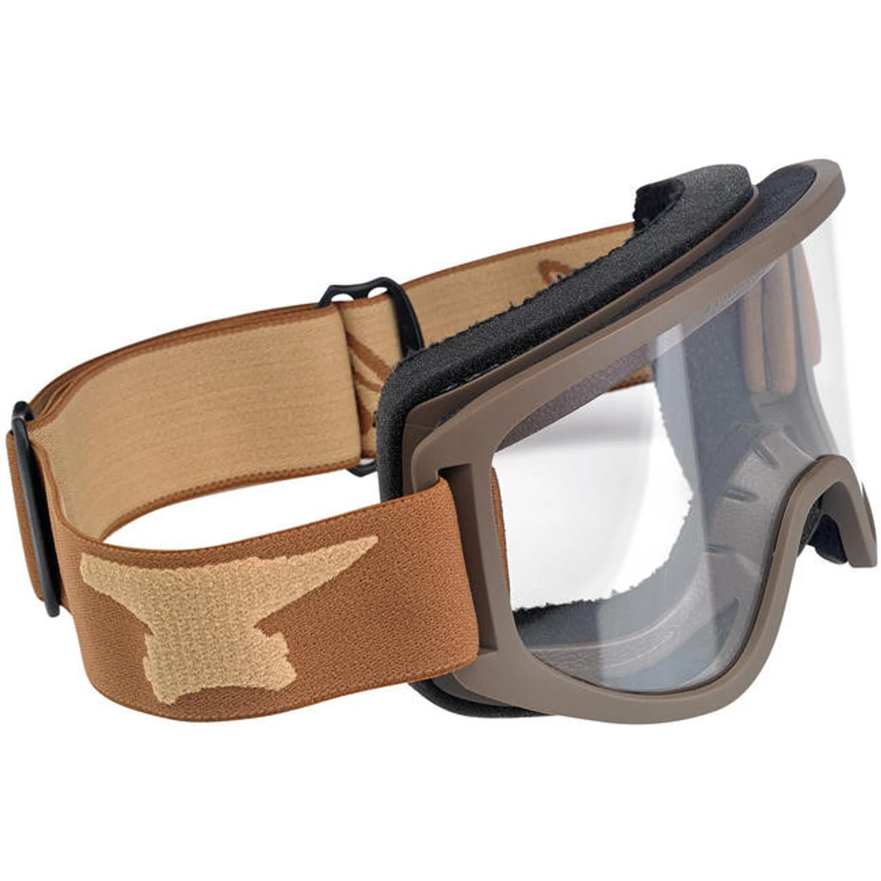 Biltwell Moto Goggles 2.0 - Script Chocolate 5 Biltwell Moto Goggles 2.0 - Script Chocolate - Image 3