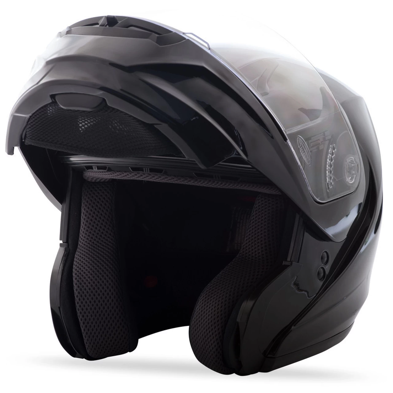 GMAX - MD04 Modular Motorcycle Helmet - Gloss Black 4 GMAX - MD04 Modular Motorcycle Helmet - Gloss Black - Image 2