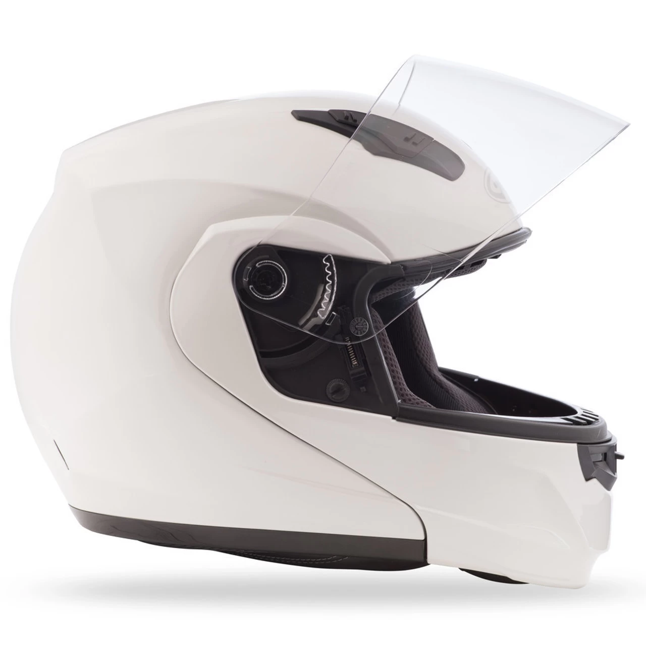 GMAX - MD04 Modular Motorcycle Helmet - Pearl White 6 GMAX - MD04 Modular Motorcycle Helmet - Pearl White - Image 4