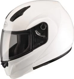 GMAX - MD04 Modular Motorcycle Helmet - Pearl White