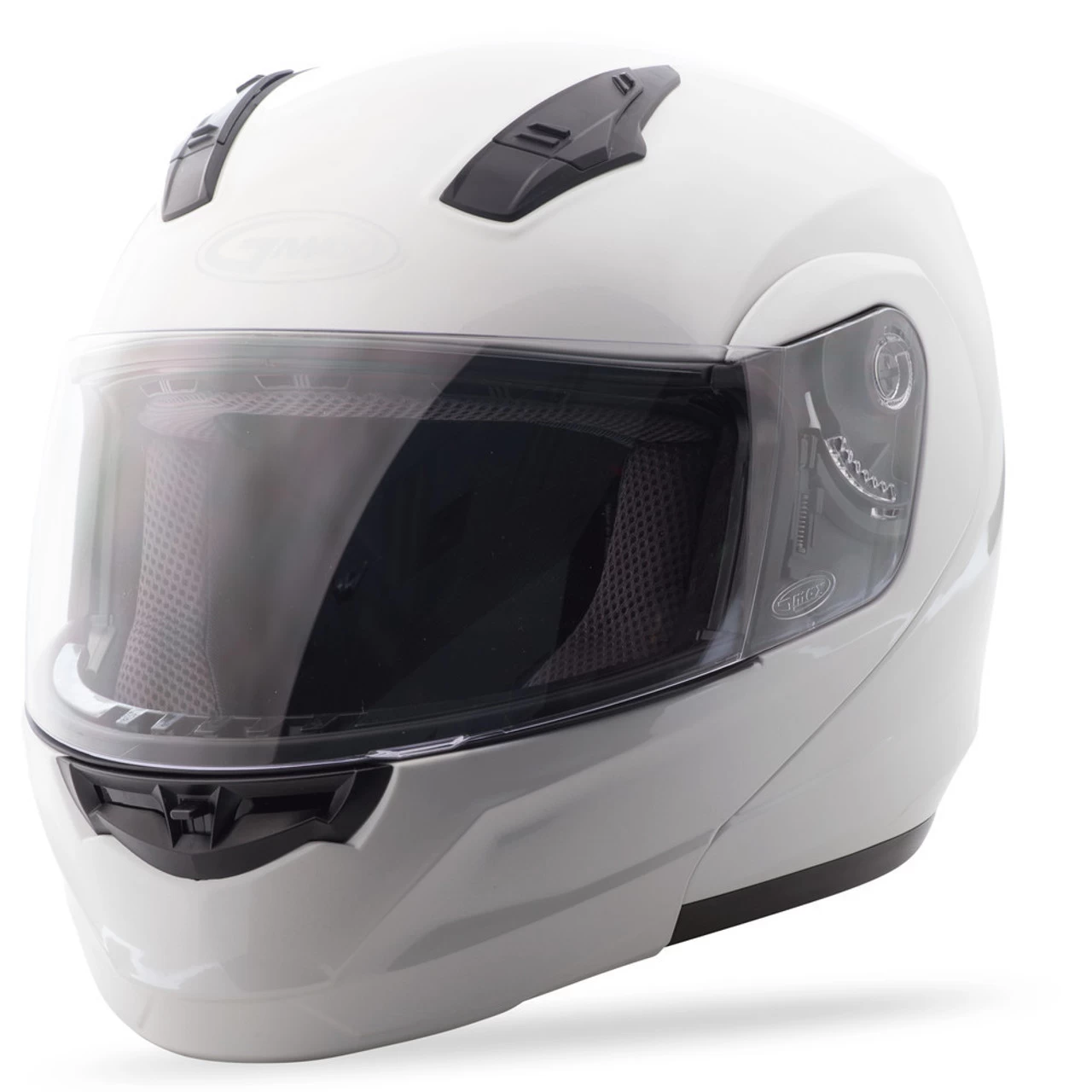 GMAX - MD04 Modular Motorcycle Helmet - Pearl White 4 GMAX - MD04 Modular Motorcycle Helmet - Pearl White - Image 2