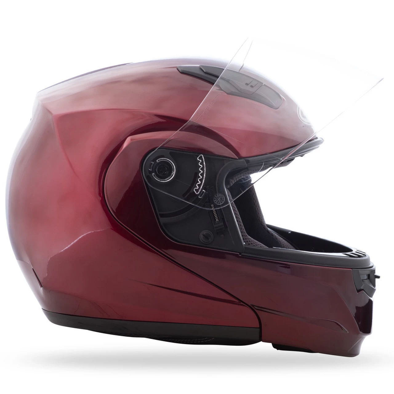 GMAX - MD04 Modular Motorcycle Helmet - Wine Red 6 GMAX - MD04 Modular Motorcycle Helmet - Wine Red - Image 4
