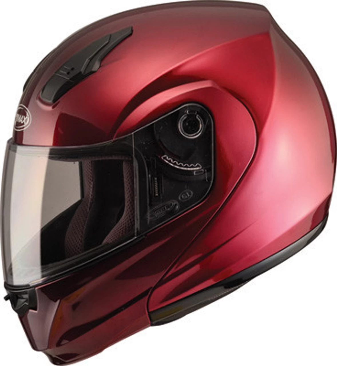GMAX - MD04 Modular Motorcycle Helmet - Wine Red 3 GMAX - MD04 Modular Motorcycle Helmet - Wine Red