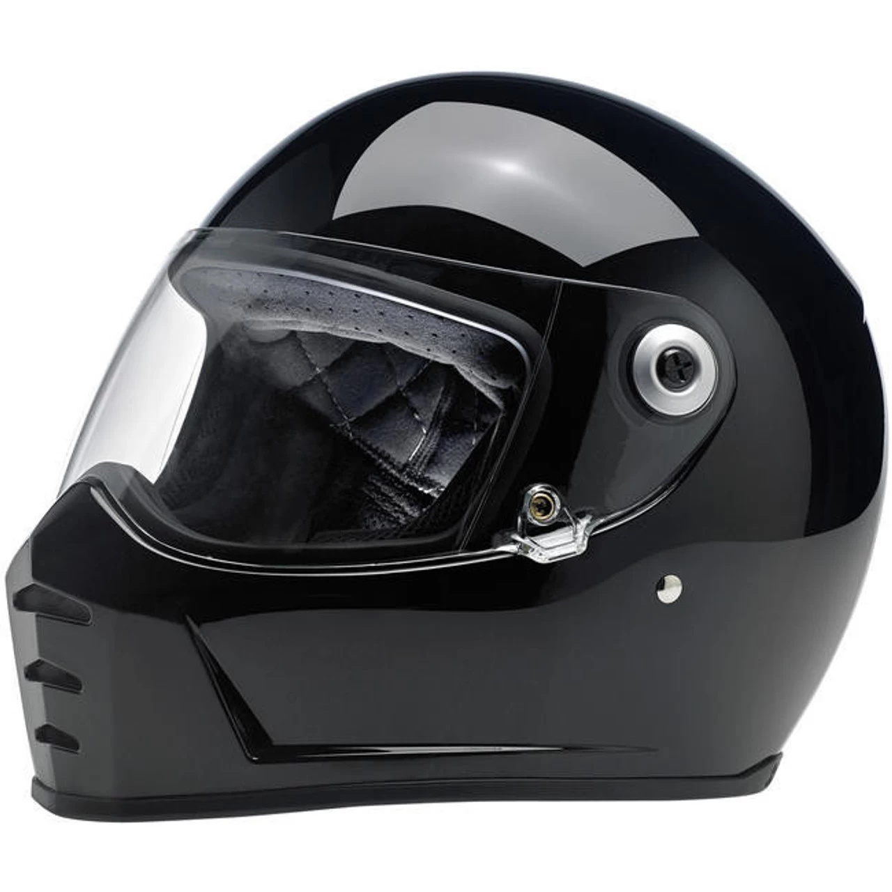 Biltwell Lane Splitter Full Face Helmet - Gloss Black 3 Biltwell Lane Splitter Full Face Helmet - Gloss Black
