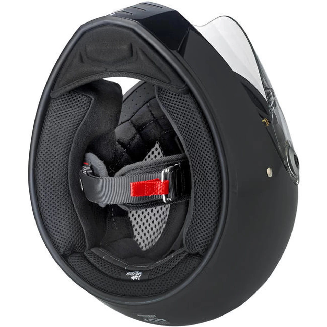 Biltwell Lane Splitter Full Face Helmet - Gloss Black 8 Biltwell Lane Splitter Full Face Helmet - Gloss Black - Image 6