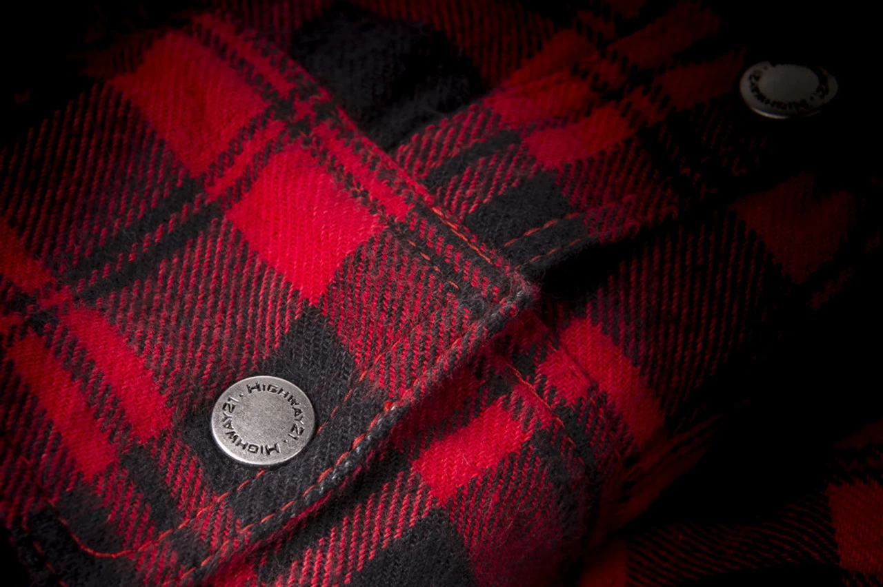 Highway 21 Marksman Riding Flannel - Red 6 Highway 21 Marksman Riding Flannel - Red - Image 4