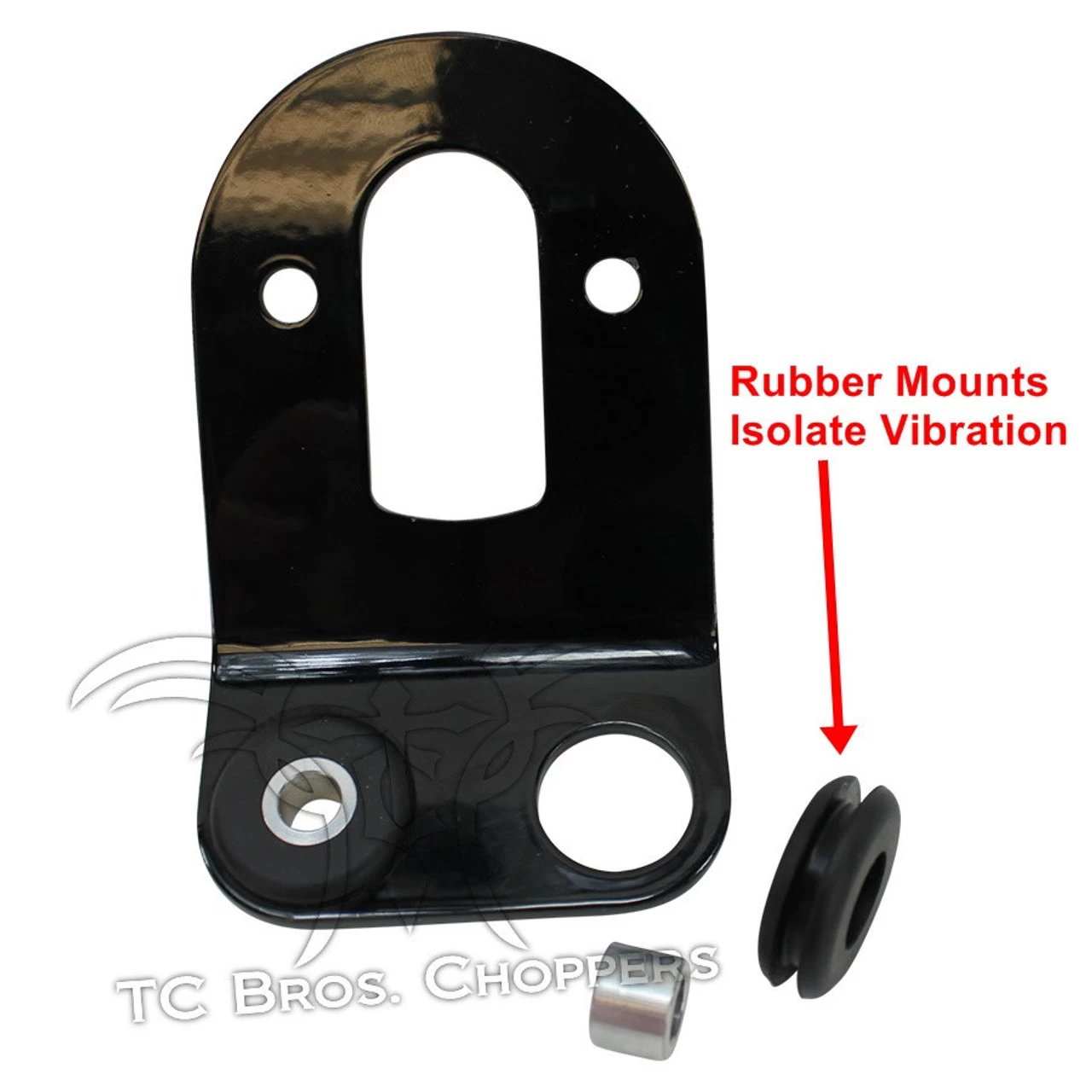 TC Bros Choppers - Stop Model A Tail Light License Plate Bracket 6 TC Bros Choppers - Stop Model A Tail Light License Plate Bracket - Image 4