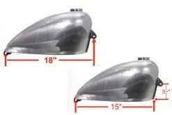 V-Twin Chopper Style Gas Tank 2.5 Gallon - Bayonet Style Cap 9 V-Twin Chopper Style Gas Tank 2.5 Gallon - Bayonet Style Cap -Bell Helmets Store 3450 16619.1668638832