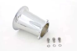 V-Twin Alloy Velocity Stack S&S Super E And G Carburetor 4" - Chrome -Bell Helmets Store 3688 95564.1668638859