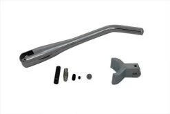 V-Twin Weld On Kickstand Assembly For 1-3/8" Frame Tubing - Chrome