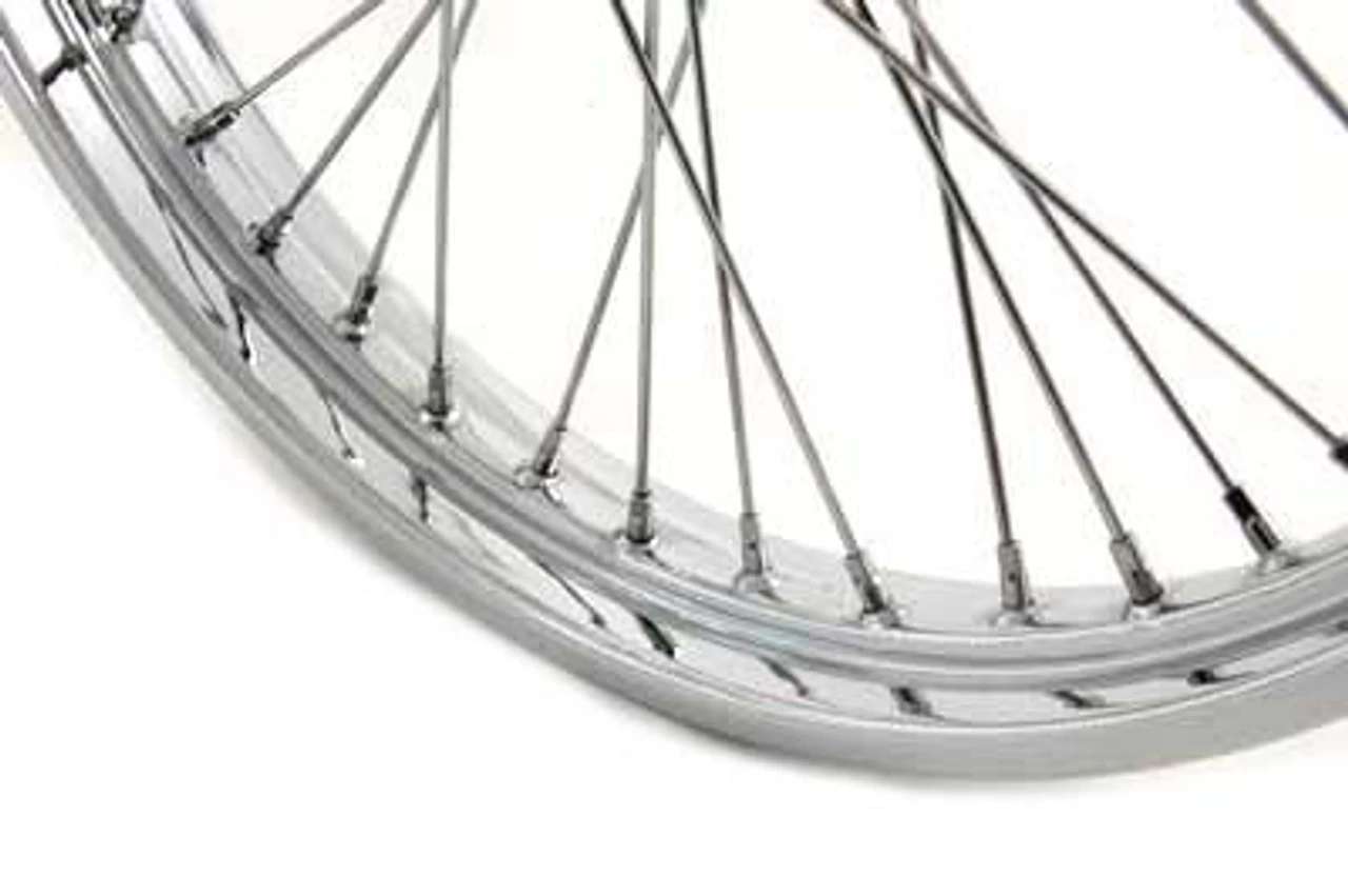 V-Twin - Chopper Style Front Hub Wheel - 21" X 2.15" 5 V-Twin - Chopper Style Front Hub Wheel - 21" X 2.15" - Image 3