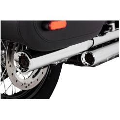 Vance & Hines - Eliminator 300 Slip-On Mufflers Fits '18-'21 Softail Models - Chrome