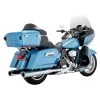 Vance & Hines - 4½" Hi-Output Slip-On Mufflers Fits '95-'16 Touring Models - Chrome -Bell Helmets Store Hi Output Slip On Mufflers fits 1 72335.1702935378