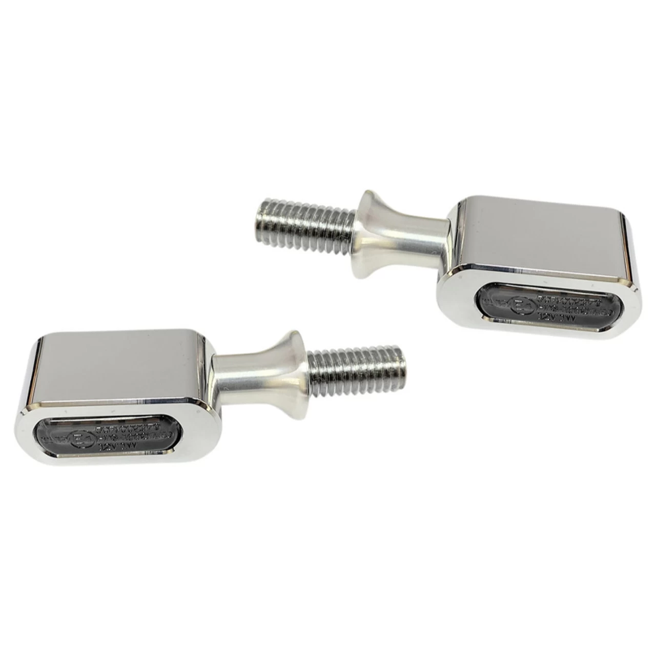 Drag Specialties - Chrome Front LED Handlebar Marker Lights W/ Smoke Lens For Universal Applications 3 Drag Specialties - Chrome Front LED Handlebar Marker Lights W/ Smoke Lens For Universal Applications