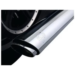 Vance & Hines - 3" Twin Slash Slip-On Muffler Fits '14-'22 Sportster Models - Chrome