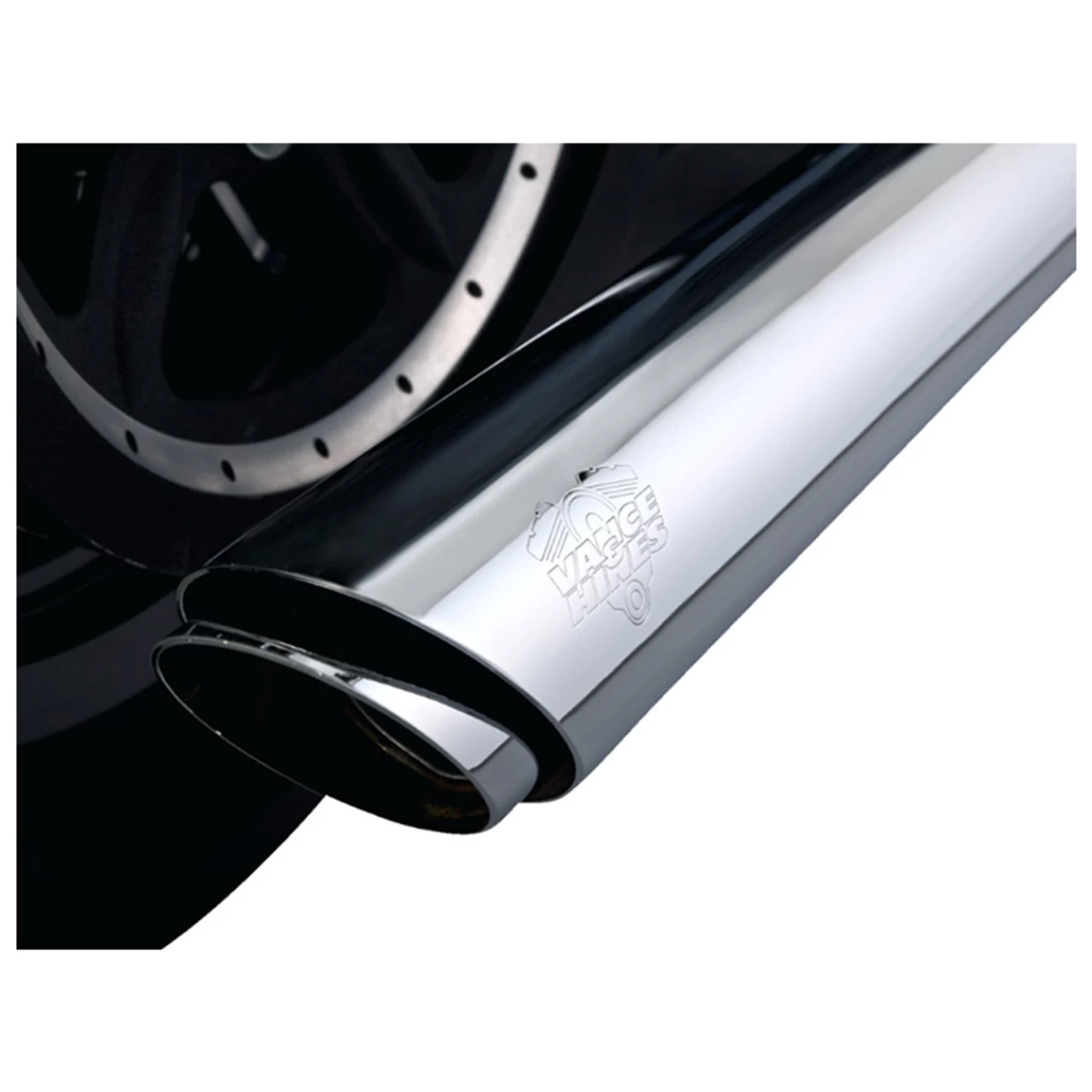 Vance & Hines - 3" Twin Slash Slip-On Muffler Fits '14-'22 Sportster Models - Chrome 3 Vance & Hines - 3" Twin Slash Slip-On Muffler Fits '14-'22 Sportster Models - Chrome