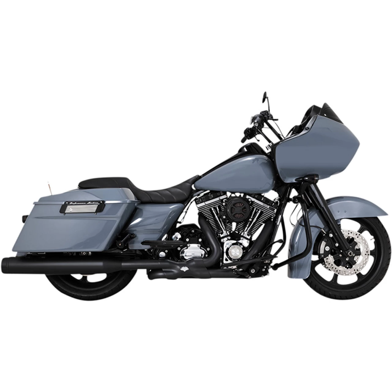 Vance & Hines - Torquer 450 Slip-On Mufflers Fits '95-'16 Touring Models - Black 8 Vance & Hines - Torquer 450 Slip-On Mufflers Fits '95-'16 Touring Models - Black - Image 6