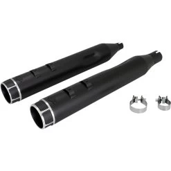 Vance & Hines - Torquer 450 Slip-On Mufflers Fits '17-'23 Touring Models - Machine-Cut