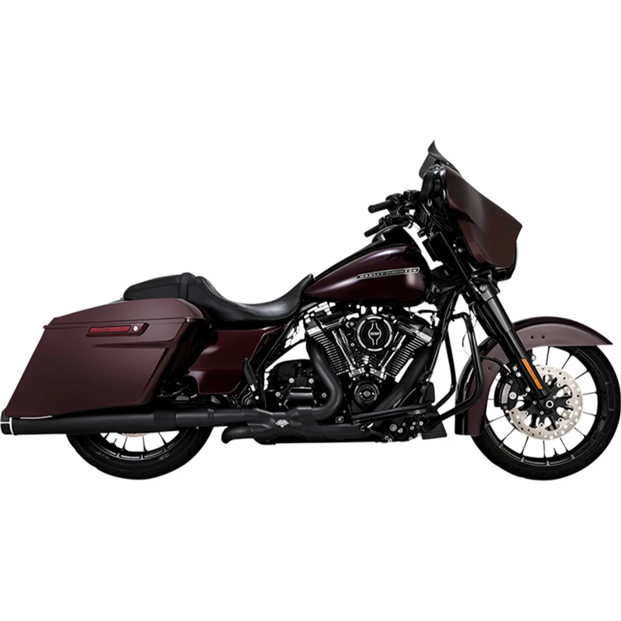 Vance & Hines - Torquer 450 Slip-On Mufflers Fits '17-'23 Touring Models - Machine-Cut 5 Vance & Hines - Torquer 450 Slip-On Mufflers Fits '17-'23 Touring Models - Machine-Cut - Image 3