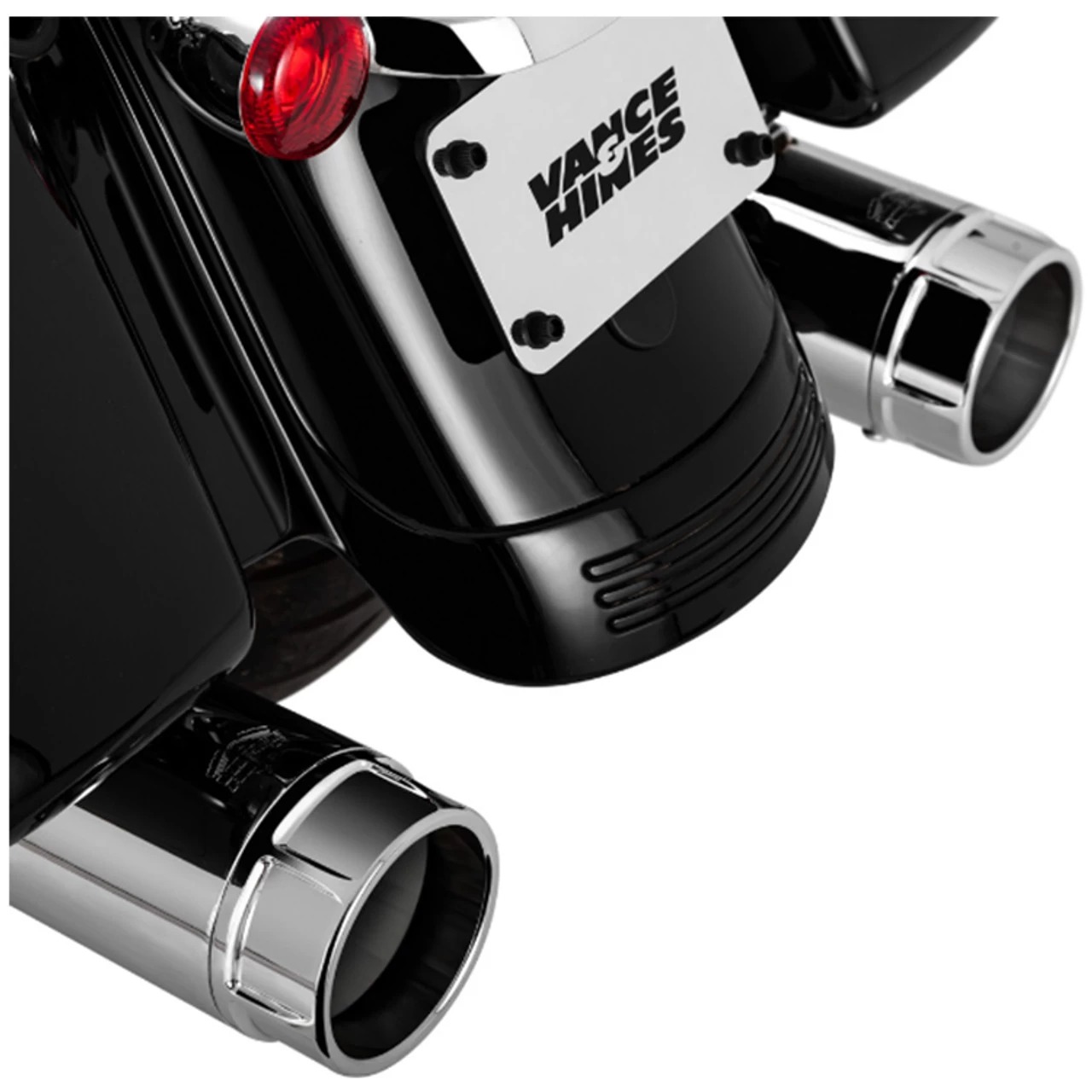 Vance & Hines - Torquer 450 Slip-On Mufflers Fits '17-'23 Touring Models - Chrome 5 Vance & Hines - Torquer 450 Slip-On Mufflers Fits '17-'23 Touring Models - Chrome - Image 3