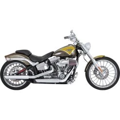 Vance & Hines - 3" Twin Slash Slip-On Muffler Fits '10-'17 Softail Models - Chrome 7 Vance & Hines - 3" Twin Slash Slip-On Muffler Fits '10-'17 Softail Models - Chrome -Bell Helmets Store Twin Slash Slip On Muffler fits 1 40153.1700233582