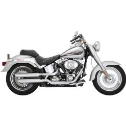 Vance & Hines - 3" Round Twin Slash Slip-On Mufflers Fits '07-'17 Softail Models (Exc. FLSTFBS Models) - Chrome 7 Vance & Hines - 3" Round Twin Slash Slip-On Mufflers Fits '07-'17 Softail Models (Exc. FLSTFBS Models) - Chrome -Bell Helmets Store Vance Hines 3 1 01992.1702569418