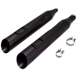 Vance & Hines - Blackslash 450 Slip-On Mufflers Fits '17-'23 Harley Touring Models (Exc. '17-'23 H-D Trike) - Black