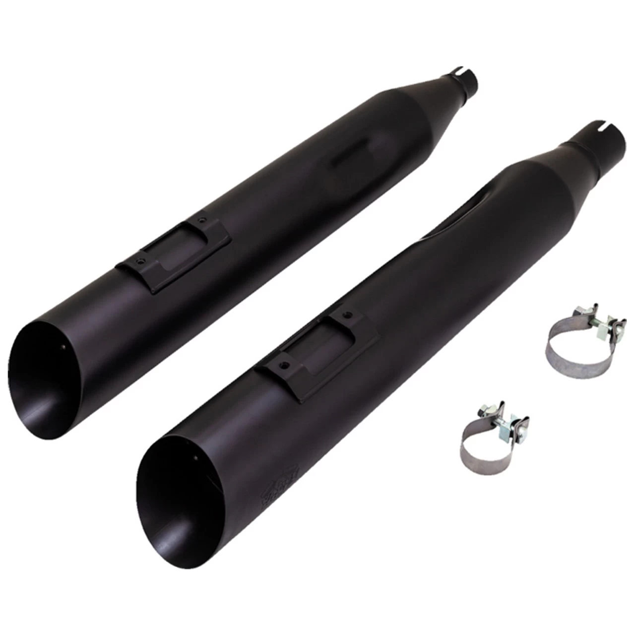 Vance & Hines - Blackslash 450 Slip-On Mufflers Fits '17-'23 Harley Touring Models (Exc. '17-'23 H-D Trike) - Black 3 Vance & Hines - Blackslash 450 Slip-On Mufflers Fits '17-'23 Harley Touring Models (Exc. '17-'23 H-D Trike) - Black