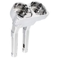 Arlen Ness Method Kickback Risers 10" - Chrome Fits '15-'20 Road Glide Models