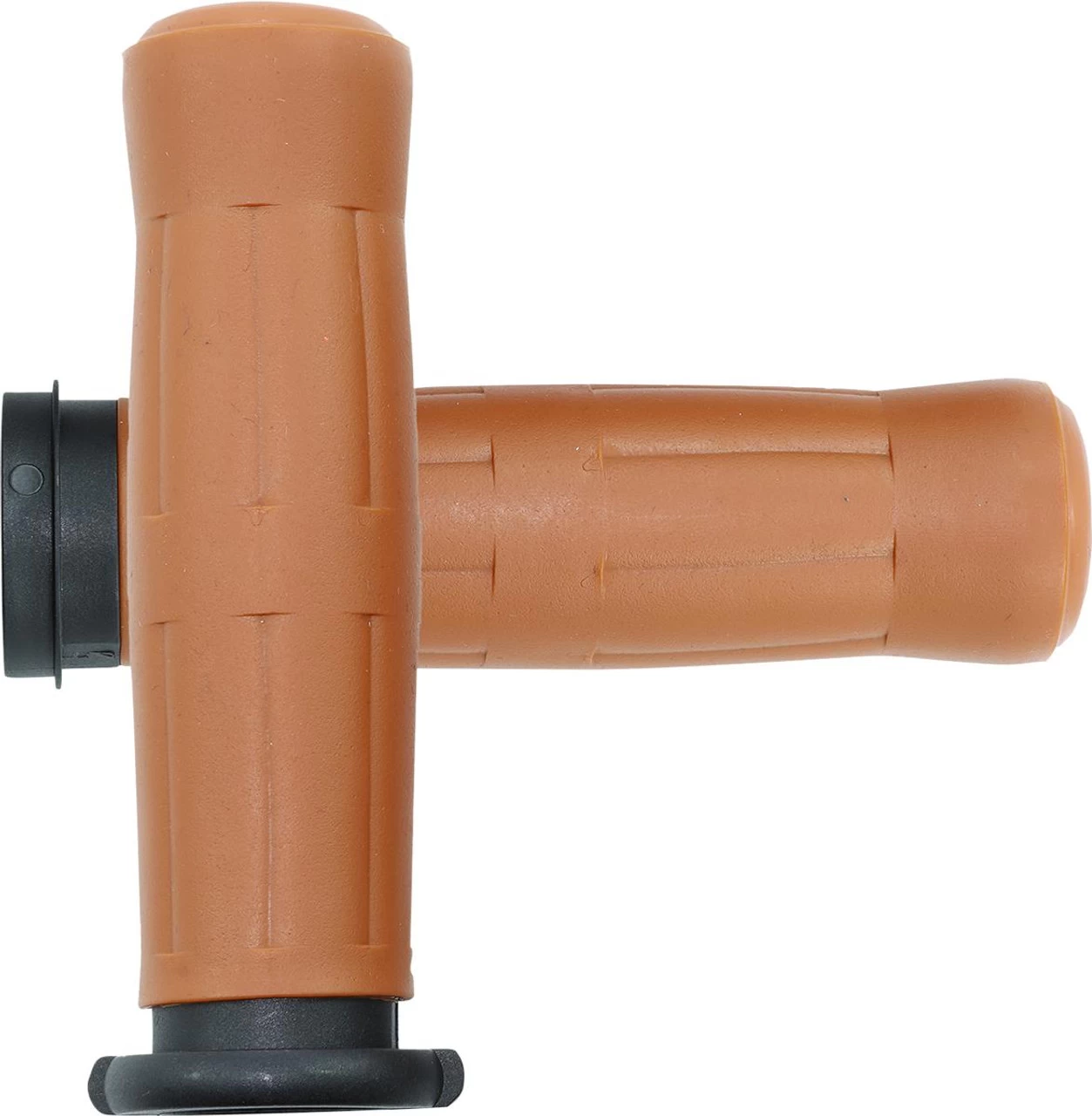 Avon Old School Throttle By Wire Grips 1"- Tan 4 Avon Old School Throttle By Wire Grips 1"- Tan - Image 2