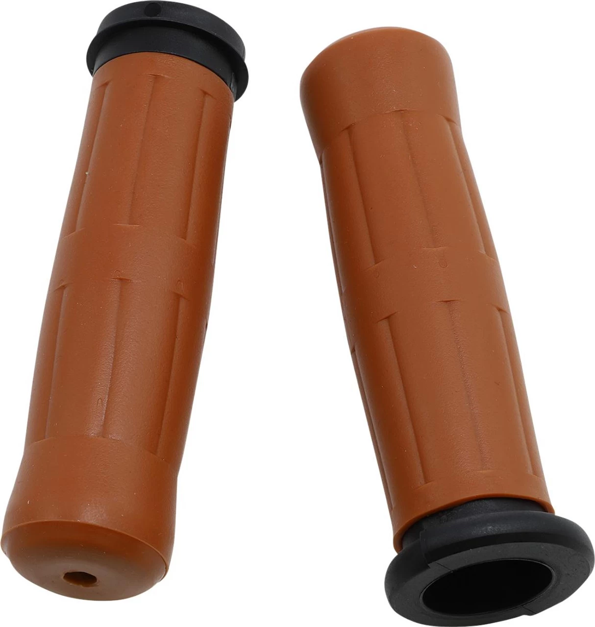 Avon Old School Throttle By Wire Grips 1"- Tan 3 Avon Old School Throttle By Wire Grips 1"- Tan