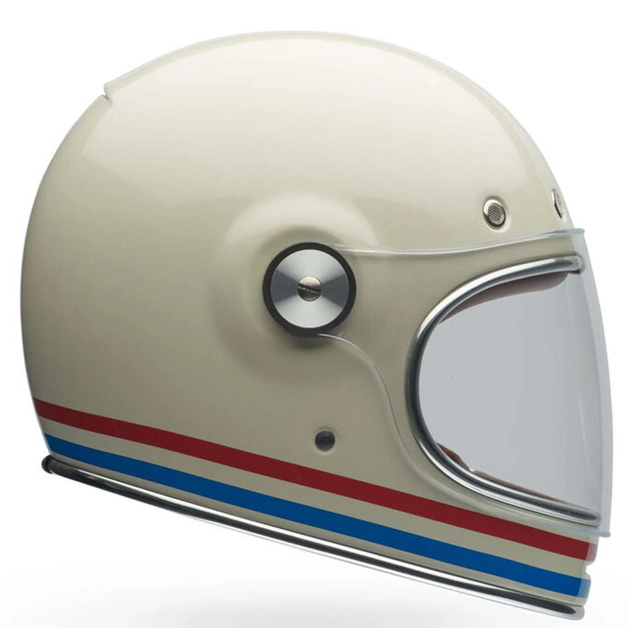 Bell Helmets Bell Bullitt Helmet - Stripes Gloss Pearl White/Oxblood/Blue 3 Bell Helmets Bell Bullitt Helmet - Stripes Gloss Pearl White/Oxblood/Blue