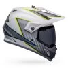 Bell Helmets Bell MX-9 Adventure Helmet W/ MIPS - Dalton Gloss White/Hi-Viz Yellow 2 Bell Helmets Bell MX-9 Adventure Helmet W/ MIPS - Dalton Gloss White/Hi-Viz Yellow -Bell Helmets Store bell helmets bell mx 9 adventure helmet w mips dalton gloss whitehi viz yellow 20356.1690482182