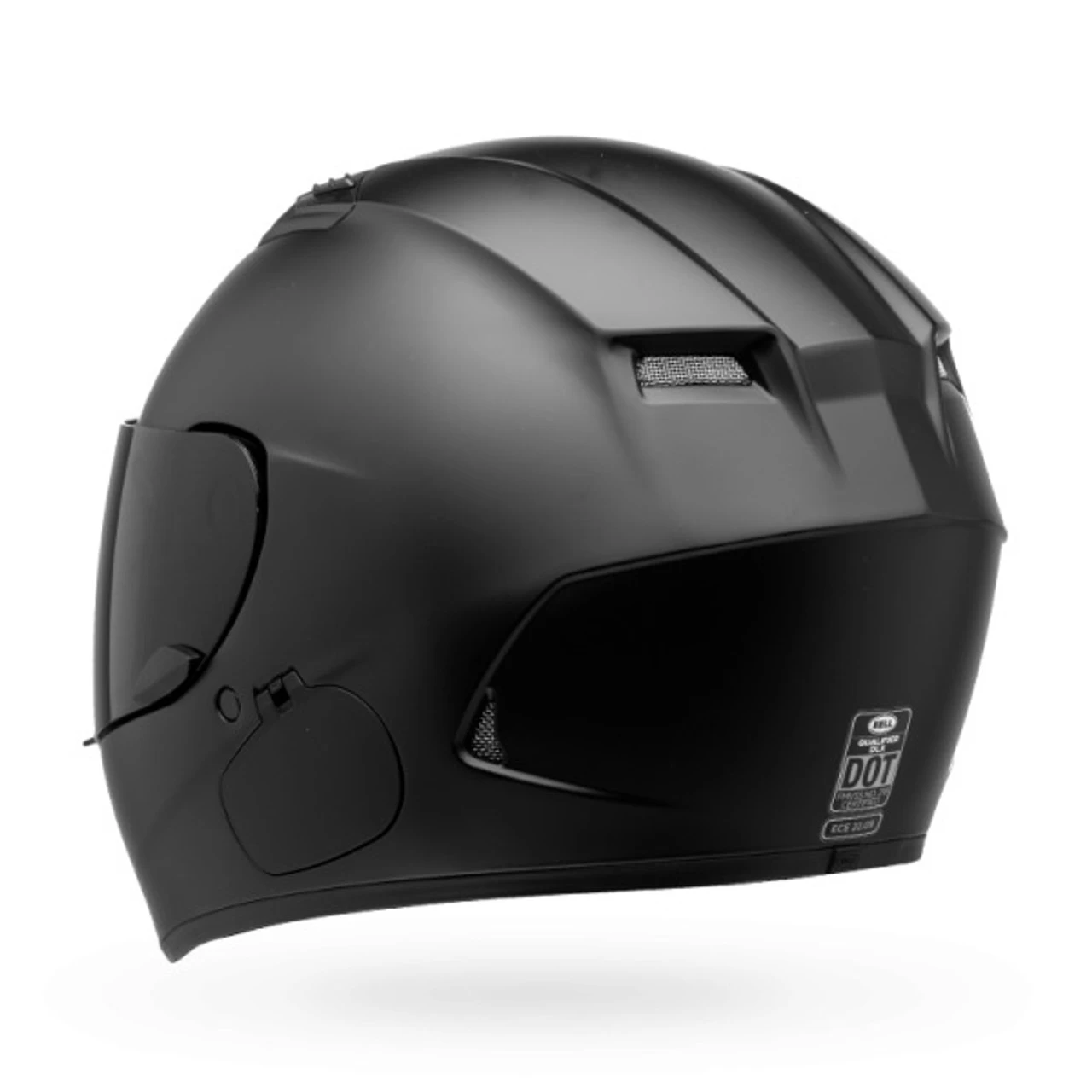 Bell Helmets Bell Qualifier DLX Black Out Helmet - Matte Black 10 Bell Helmets Bell Qualifier DLX Black Out Helmet - Matte Black - Image 8