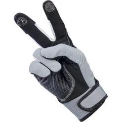 Biltwell Baja Gloves - Gray/Black 19 Biltwell Baja Gloves - Gray/Black -Bell Helmets Store biltwell baja gloves grayblack 21738.1690490546