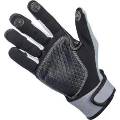 Biltwell Baja Gloves - Gray/Black 17 Biltwell Baja Gloves - Gray/Black -Bell Helmets Store biltwell baja gloves grayblack 79840.1690489356
