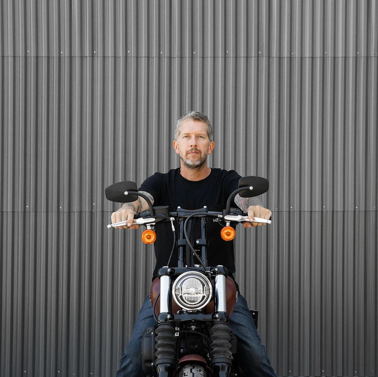 Biltwell - Black 1" Zero Drag Handlebars W/ TBW Plugs 13 Biltwell - Black 1" Zero Drag Handlebars W/ TBW Plugs - Image 11