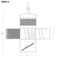 Biltwell - Black Exfil-0 2.0 Tool Roll 35 Biltwell - Black Exfil-0 2.0 Tool Roll -Bell Helmets Store biltwell black exfil 0 2.0 tool roll 94830.1690317981