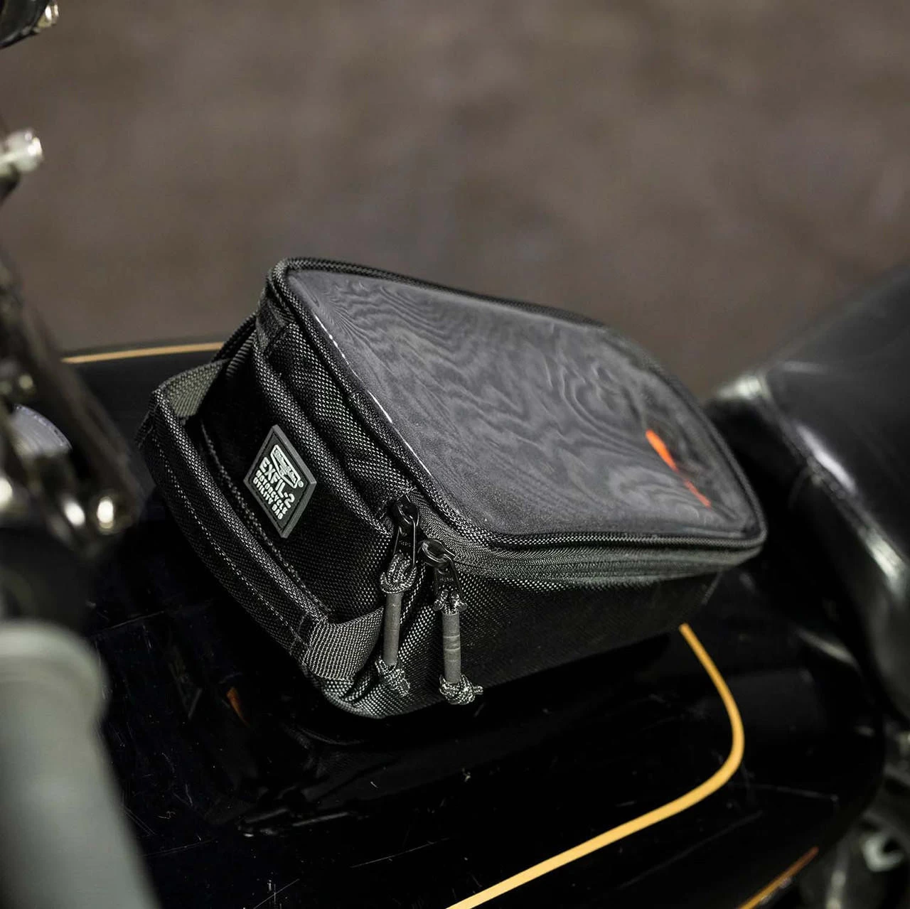 Biltwell - Black Exfil-2 Mini Tank Bag 17 Biltwell - Black Exfil-2 Mini Tank Bag - Image 15